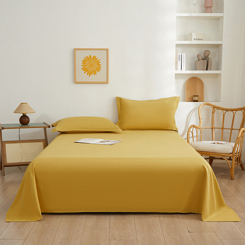 Fiber bed sheet Solid Color Ease Friendly Washable Sheets, G