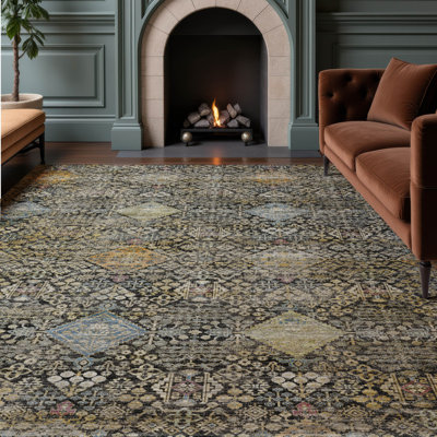 Tapis traditionnel de qualité supérieure lavable à la machine Tirico ATI21