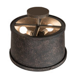 3 - Light Semi Flush Mount