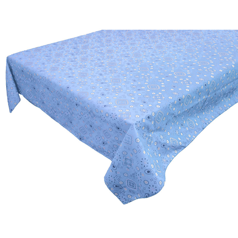 Nappes Bandana, L 58 po x L 120 po, Bleu clair