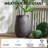 Weathered Concrete Tall Planter