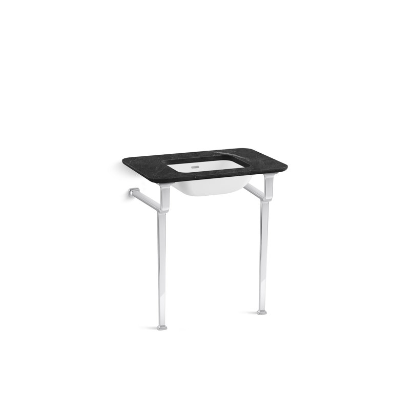 Per Se® Console Leg, Chrome