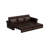 Faux leather Upholstered Sofa bed, 3-In-1 Multi-Functional Pull Out Sleeper Sofa With Nailhead Trim For Living Room Bedroom Apartment-1153726203