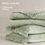 Ensemble de couvre-lit pour grand lit 3 pièces - chenille florale avec bordure frangée, mélange de coton respirant et, grande taille pour une utilisation à l'année, qualité de la fibre, approuvé, lavable à la machine-120954100-120954101