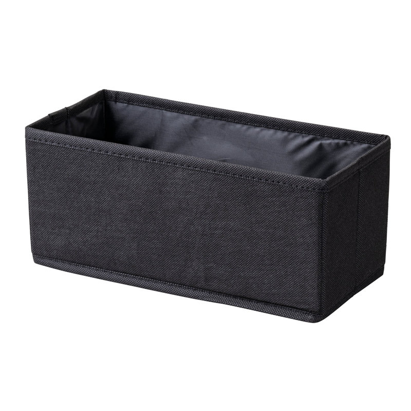 Fackelmann Fabric Bin, Black