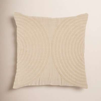 Harto Embroidered Throw Pillow