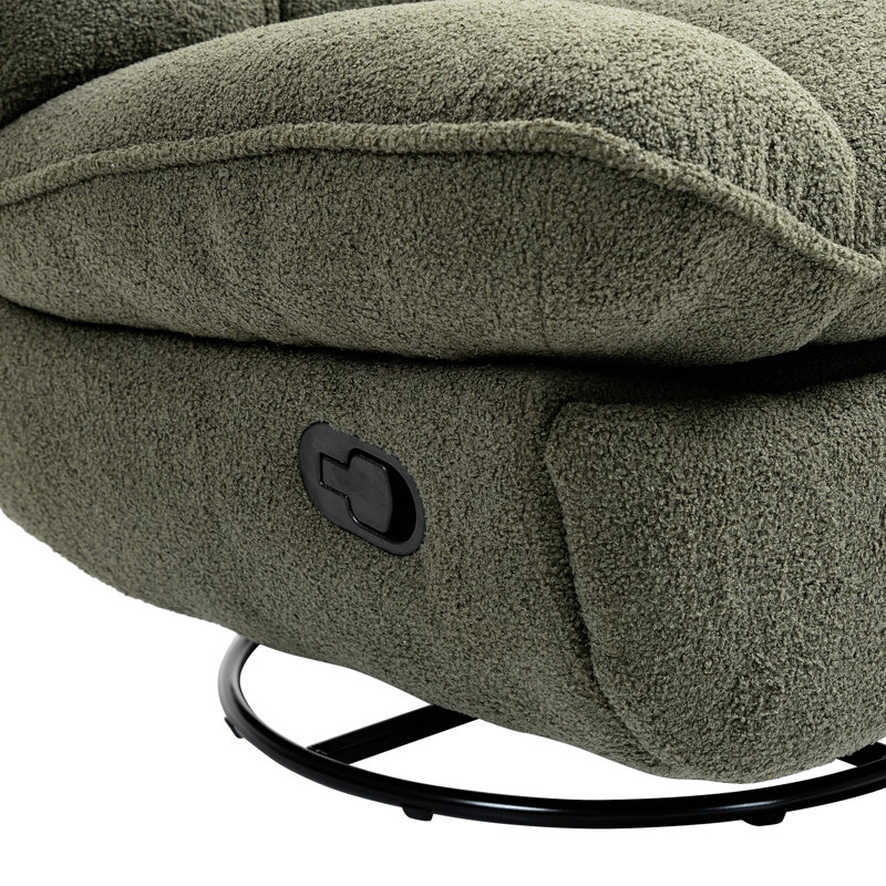 Fauteuil inclinable pivotant à 360 ° Chenille
