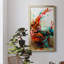 Aquamarine VII - Peinture sur toile encadrée-1127814255-1127814224