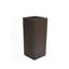 Pot à fleurs d'intérieur Pangea Home - Supports à plantes d'intérieur modernes en bois - Hauteur de 48 po - Entièrement assemblé pour les plantes d'intérieur - Pot à espresso brun-30898083-30898085