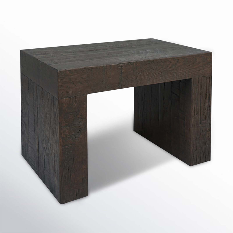 Adams Dining Stool Rustic Brown, Brown