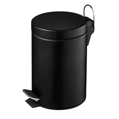 Steel Step On Kitchen Trash Can - 3L
