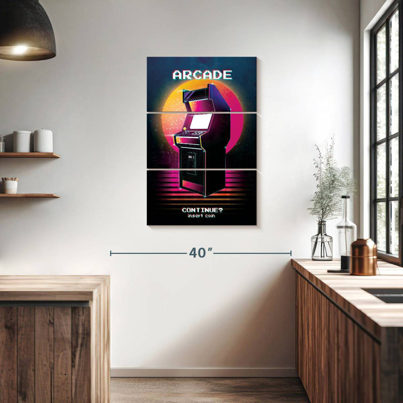 Keiraleigh Arcade Machine, H 38 po x l 24 po