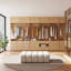 Closet System With 9 Sisal Drawer