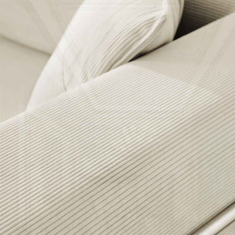 Canapé-lit convertible, Beige, Argent argent