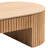 Modern Coffee Table With Storage Drawer, 52.31'' Oval For Living Room Table, Drawer Function