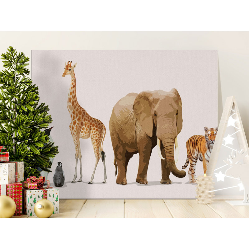 Portwood Wrapped Canvas Print Set, 24x18