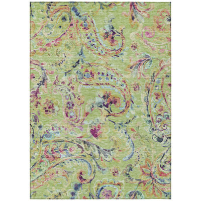 Tapis tissé à la machine HomeRoots