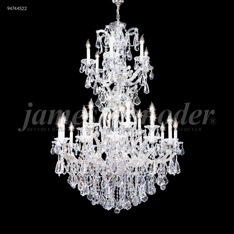Maria Theresa Royal 25 - Light Chandelier, Gold Lustre, Swarovski Strass