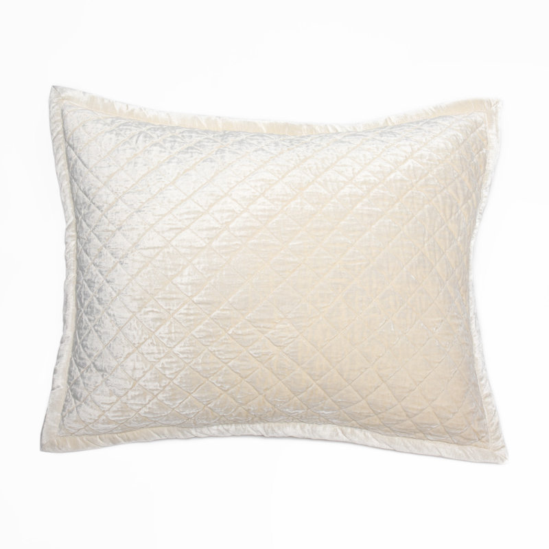 Simona Cotton Blend Ties Sham, King