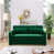 Velours vert est en rupture de stock