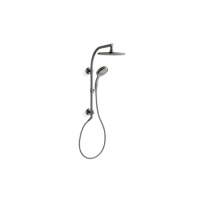 Hydrorail -R Arch Shower Column, Vibrant Titanium