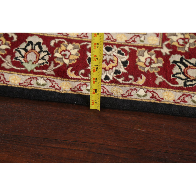 Tapis oriental 100% teinture végétale Tabriz noué à la main 4 x 6