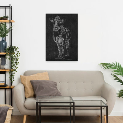 «Farm to Walls Cow», art contemporain de vache