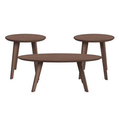 Laubacker 3 - Piece Living Room Table Set