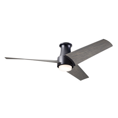 Ambit LED Flush Mount Ceiling Fan