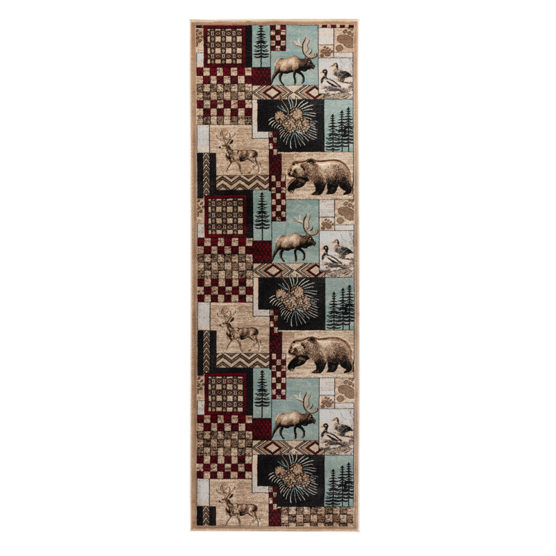 Shinn Geometric Indoor Rug, Runner 2'8" x 8'1"