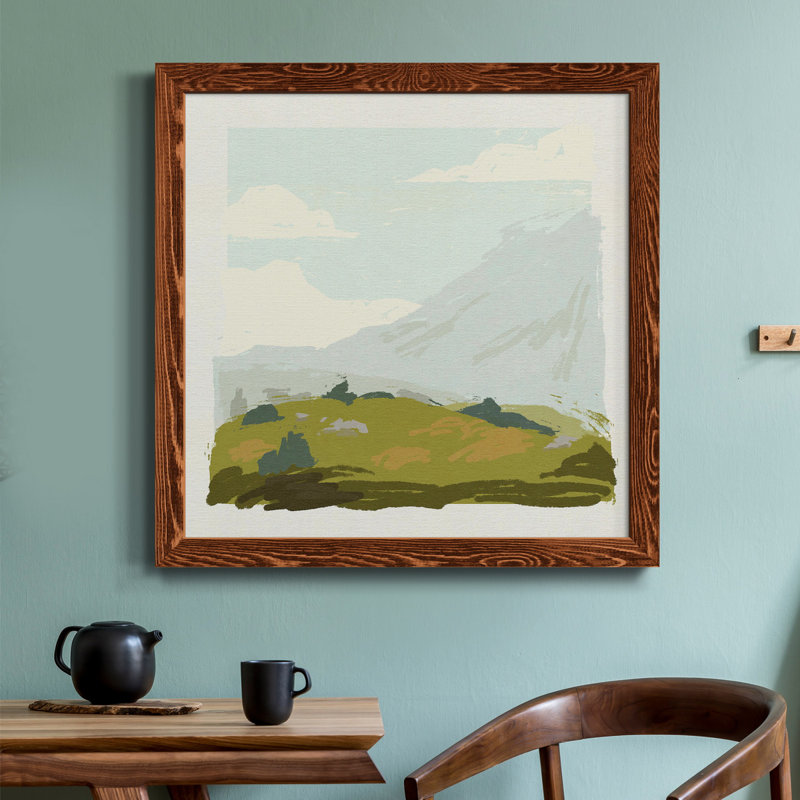 Toile encadrée Alpine Ascent IV-Premium - prête à être accrochée, Érable, H 20 po x l 20 po x P 1,5 po