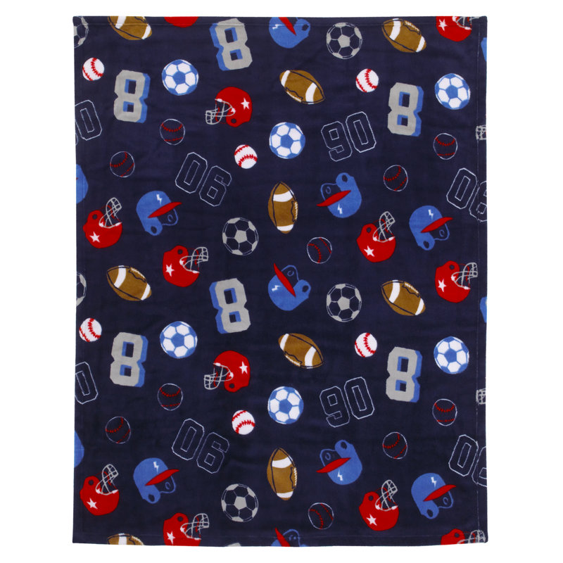 Couverture de enfant polaire étoile super douce corail star sports