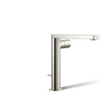 Single-Handle Bathroom Faucet with Drain Assembly
