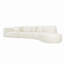 Canapé modulaire courbé de 140 po-2114751959