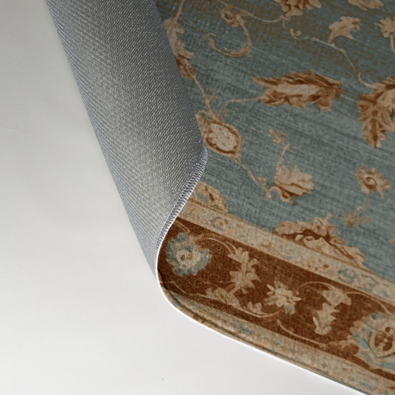 Tapis intérieur et extérieur brun Overdyed, Rectangle 9 pi x 12 pi