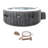 Intex 120 Volt 4 Person 140 - Jet Plastic Round Inflatable Hot Tub in Gray