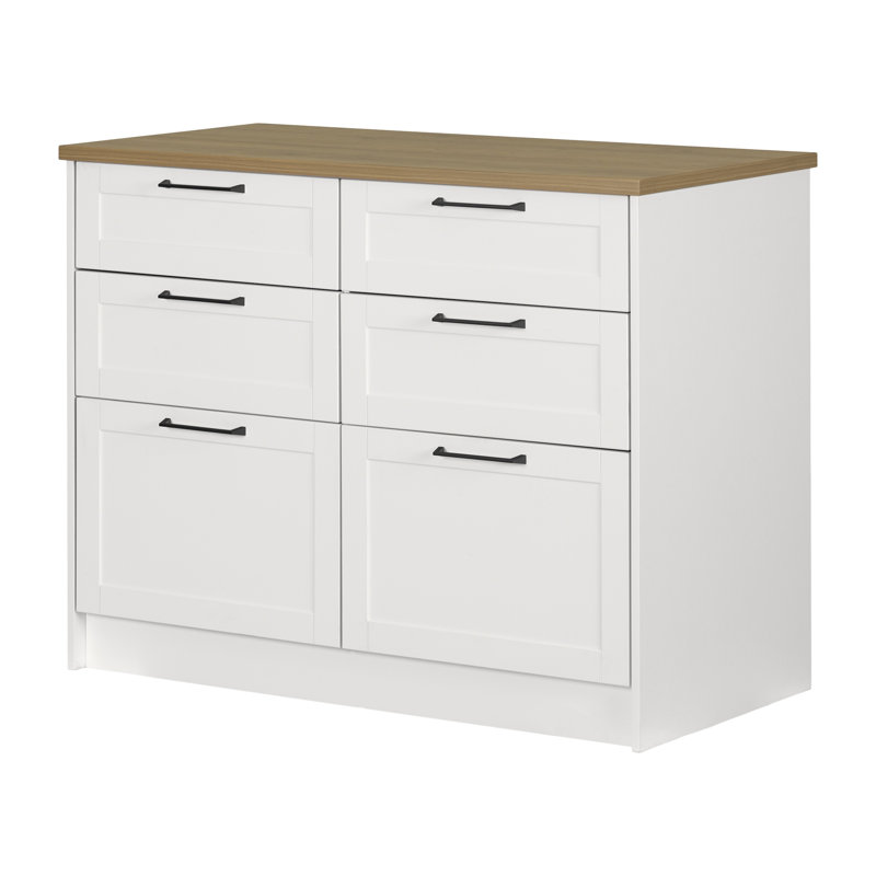 Toscano Medium 6-Drawer Kitchen Island