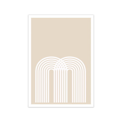 Art Deco Neutral Original - Print