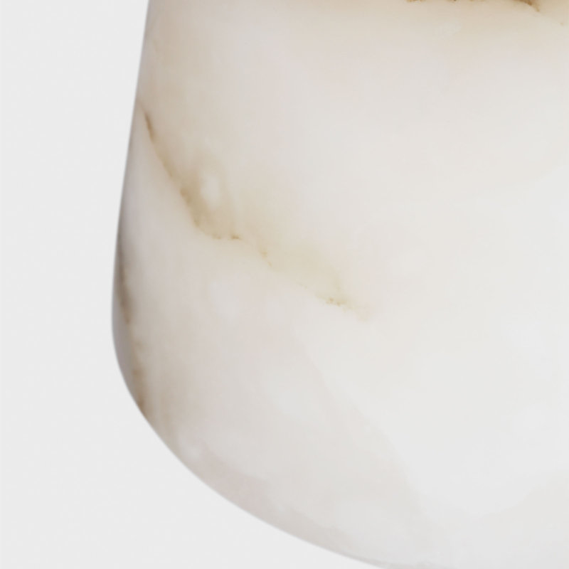 Caspe Alabaster 8 Rechargeable Table Lamp