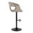 Curva Adjustable Barstool With Rounded T Footrest - Set Of 2-106896033
