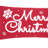 Red & White Christmas Embroidered Throw Pillow
