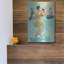 Red Barrel Studio «Cupcakes And Wine» par Ronald West, art mural en métal-1552476071