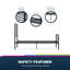 Omparkash Metal Bed-61828052-61828053