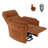 Power Lift Recliner Chair, Round Plush Faux Fur Footrest, Modern Electric Lounge Chair, Sturdy For Living Room, Bedroom-765143043