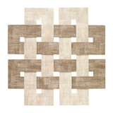 Celtic Vinyl Geometric Woven Placemat