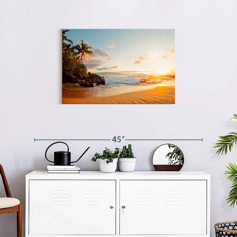 Gillard Tropical Maui Sunset, H 20 po x l 30 po