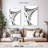 Lilie Geometric Abstract Bridge-108434614