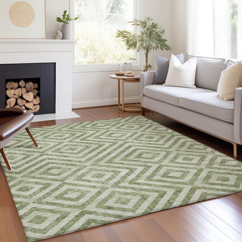 Tapis intérieur / extérieur Fairhaven avec envers antidérapant, Rectangle 8 pi x 10 pi