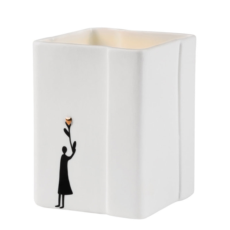 Picture Stories Porcelain Decorative Container