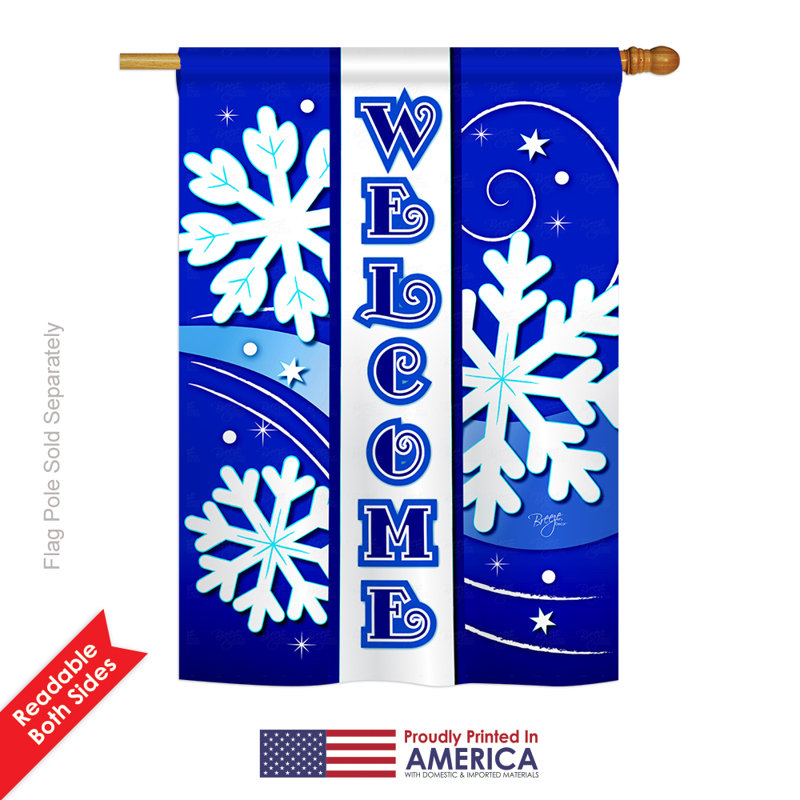 Double Sided Polyester Animal Garden Flag, 40" H x 28" W